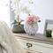 Elegant Designs™ Chrome Crystal Circular Bowl Candle Holder